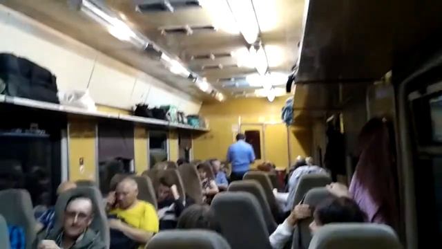 Поезд 112мц сидячий вагон #9 смотреть онлайн