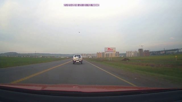 Двойной обгон через сплошную, Элита - Красноярск