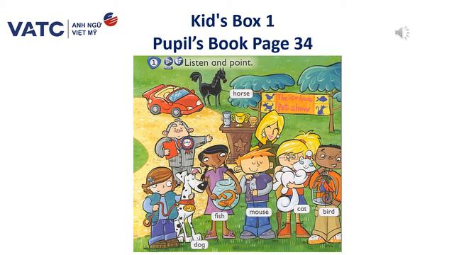 Kid's Box 1 Page 34