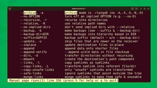 Use the Man Command to Learn Any Linux Command | Top Docs With Learn Linux TV