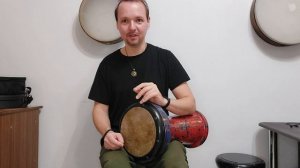 Урок по дарбуке, как держать, объяснение простых ударов, простые связки, первый ритм