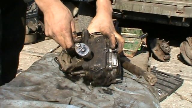 Колесный Редуктор Луаз 969 часть 1 разборка. смотреть онлайн