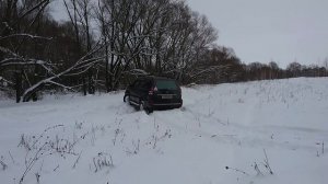 Работа полного привода Прадо
