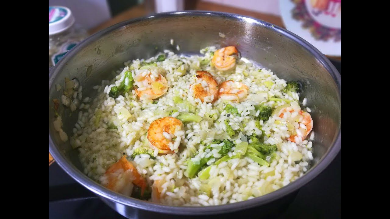 Ризотто с Креветками Готовлю очень Часто Простое и Очень вкусное блюдо