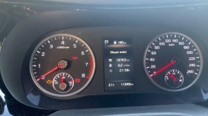 Kia K5 - расход топлива (трасса).