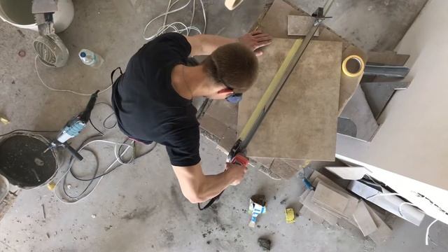 ?Как резать керамогранит болгаркой без сколов??(Ровнейший рез)