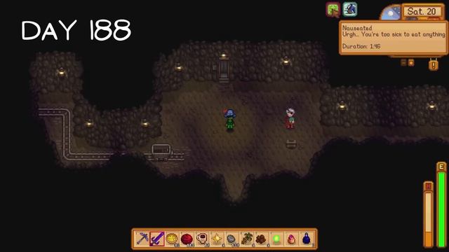 I Played 100 Days of Stardew Valley - Mega Movie Series смотреть онлайн