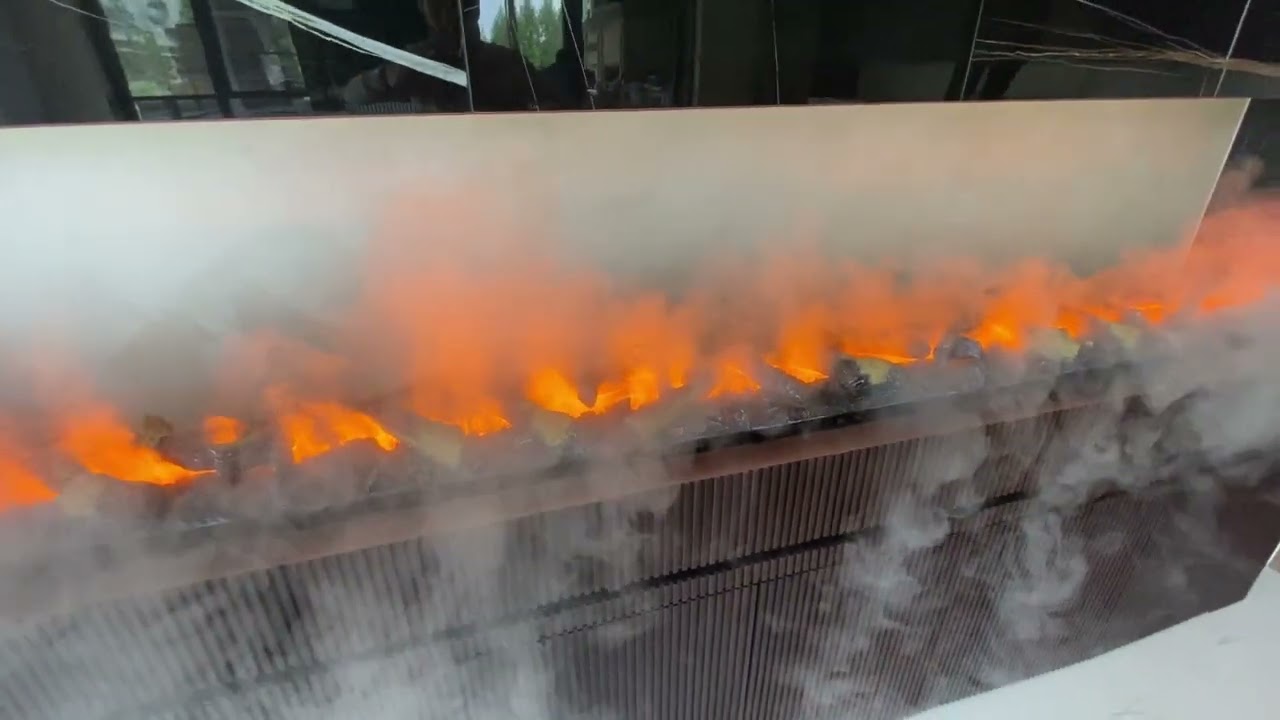 Доставка и установка трехметрового, парового камина Airtone VEPO 3000
