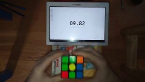 Сборка кубика рубика на скорость