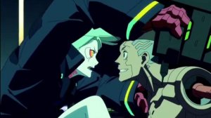 #аниме киберпанк бегущие по краю, один из грустный моментов в Киберпанке