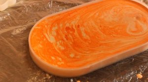 Делаю подсвечники из гипса с эффектом мрамора