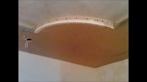 Гипсокартонный потолок своими руками . Гипсокартонный потолок в зале.