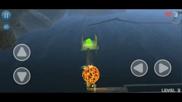 Fire Ball Balance 3D Complete Level 3 Gameplay смотреть онлайн