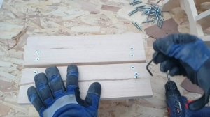 Изготовление скамейки своими руками