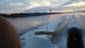 Лёха шпарит! Прогулка на лодке по Волге, Ярославль