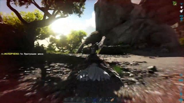 ARK - Аргентавис 100 лвл против Альфа Карнотавра и Альфа Тираннозавра смотреть онлайн