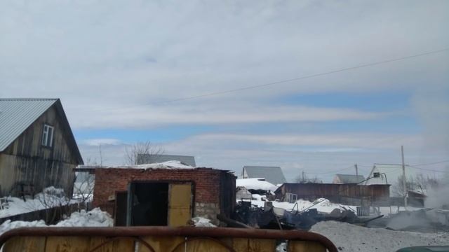 Пожар. Призыв к помощи
