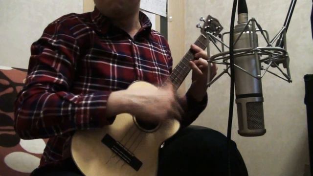 Lambada (Kaoma) solo ukulele fingerstyle cover (with TAB) смотреть онлайн