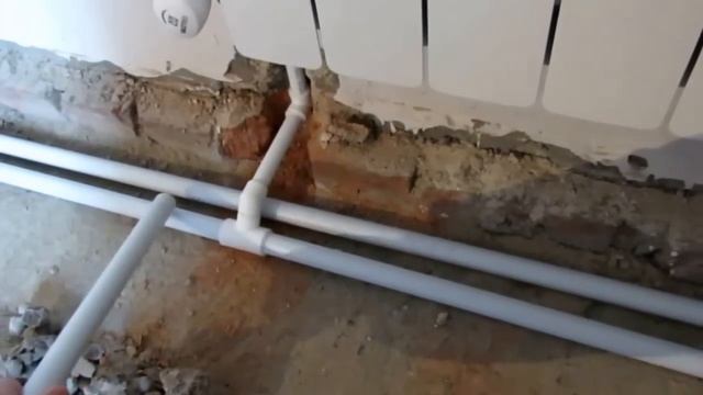 ДВУХТРУБНАЯ ПОПУТНАЯ СИСТЕМА ОТОПЛЕНИЯ - своими руками!!!