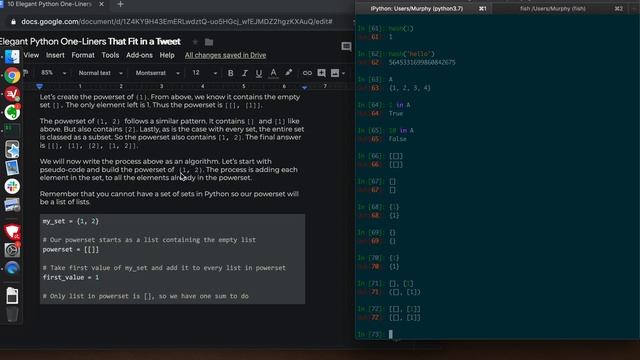 10 Elegant Python One Liners