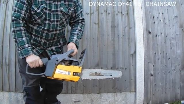 DYNAMAC DY41 15 CHAINSAW EBAY AUCTION