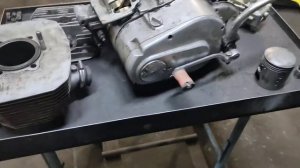 Иж к-16 ремонт ч1 (донорский двигатель)