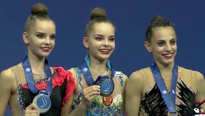 На чемпионате мира по художественной гимнастике сестры Аверины снова на вершине пьедестала