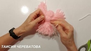 ДОСТАЛА ОСТАТКИ ПРЯЖИ...ПОКАЖУ, КАКУЮ КРАСОТУ Я СМАСТЕРИЛА ИЗ ЭТОГО ДОБРА DIY поделки из пряжи нито