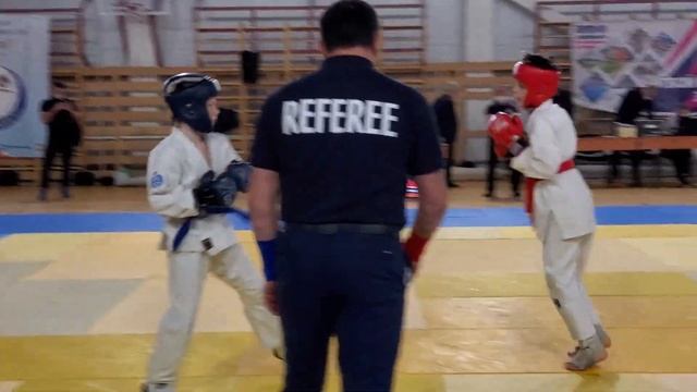 Костя в синем. 1 бой. Выборг. 29 января 2022 г. смотреть онлайн