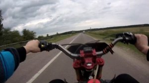 ПОКАТУШКИ НА ПИТБАЙКЕ Kayo YX 125 Classic KRZ | СТАНТ НА Jmc 140 MX | ПАДЕНИЕ С МОТОЦИКЛА В ГРЯЗЬ