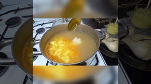 легкий куриный суп с клецками без зажарки?????