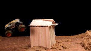 Monster Truck House Jump! - Top 10 Monster Jam Stunts #3