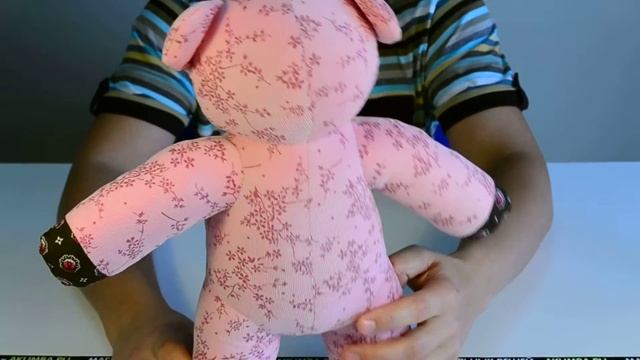 Идеи подарков: Мягкая игрушка Розовый мишка (видео обзор) смотреть онлайн