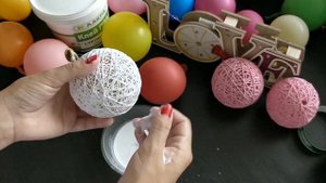 Гирлянда из ниток своими руками - Мастер Класс