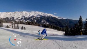 Архыз, Северный склон, 2023. Лыжи HEAD WorldCup Rebels E-Speed Pro, 175/R 17