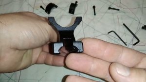 Кольца моноблок с выносом Ф25.4мм с али.