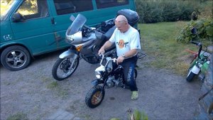 Honda Monkey Z50J ensikäynnistys