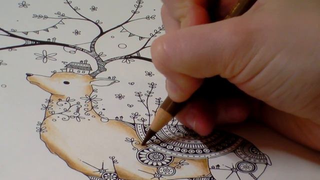 Colour Along: Fantastic Zoo - Deer смотреть онлайн