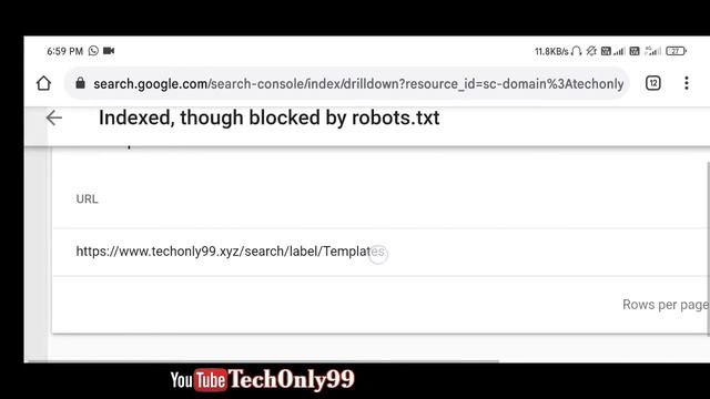 (100% fix) Indexed Though Blocked by Robots.txt Problem in Blogger | 2021 | Google Search Console