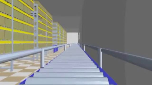 Пример склада с гравитационными стеллажами смотреть онлайн