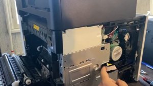 Снятие блока лазера kyocera p5021 /5026 /5521 /5526