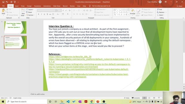 Cloud Architect Interview Question 6 смотреть онлайн