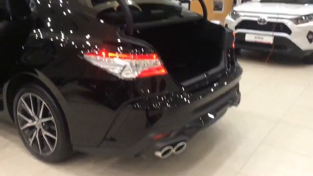 Новая чёрная Камри в обвесе Хан | Black Toyota Camry in the body kit KHANN | Круговой Обзор 360°