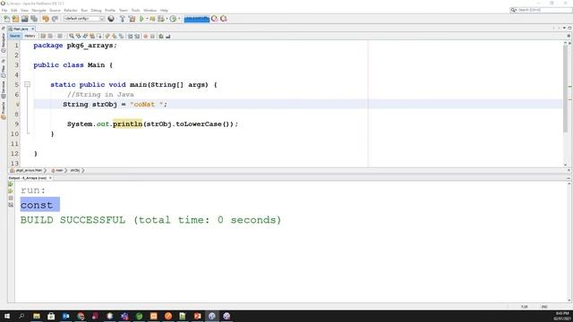 15. String in java | length, toLower, toUpper, Concat Urdu [01-01-2021]