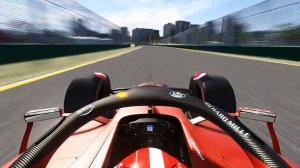 F1 2022 Reverse NEW Albert Park Layout | Charles Leclerc Onboard