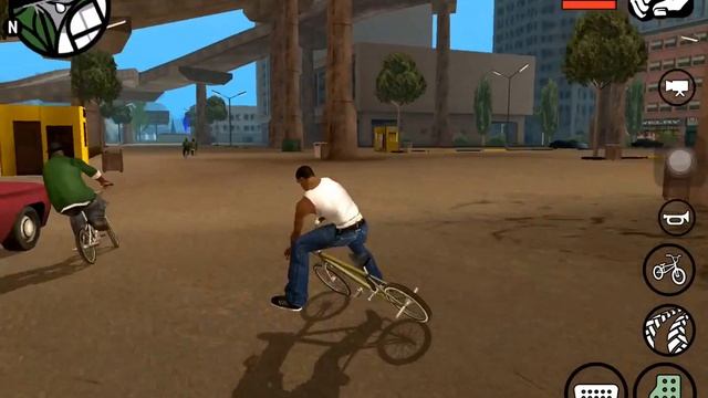Cool Dude:finally playing gta san andreas on my ipad:mission #1 смотреть онлайн