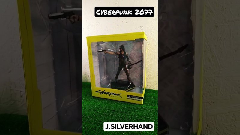 Cyberpunk 2077 unboxing J.SILVERHAND