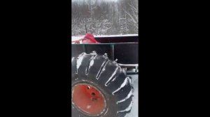 Вездеход переломка на Ураганах 1500/600 ( видео от подписчика, собирал я )