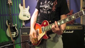 GUITAR TONE - GIBSON LES PAUL vs FENDER STRATOCASTER - AQUA LUNG