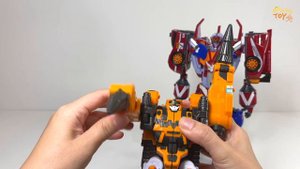 또봇 V - 슈퍼 드릴러, 4단 합체 마스터V / TOBOT V - SUPER DRILLER(MEGA DRILL) + MASTER V